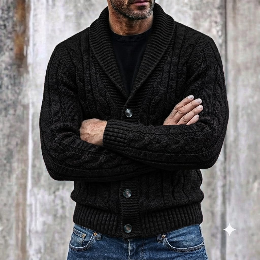 CARDIGAN TRENZA HOMBRE
