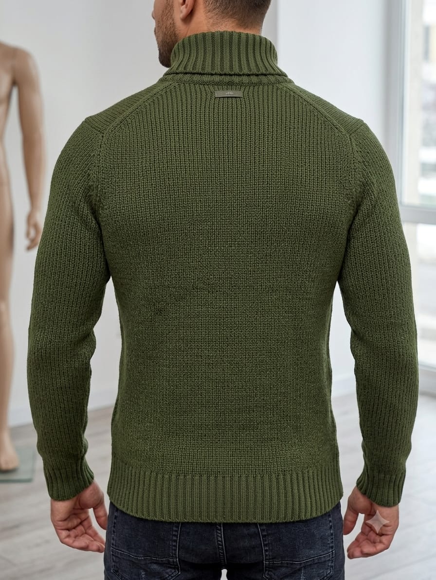 CARDIGAN DE ALPACA PARA HOMBRE