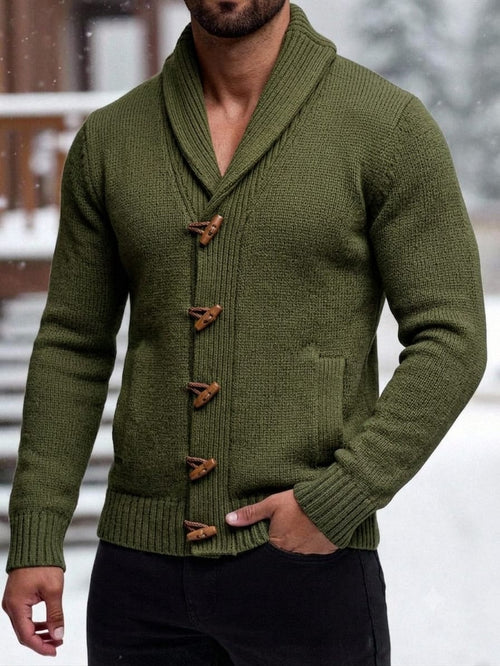 CARDIGAN DE ALPACA PARA HOMBRE