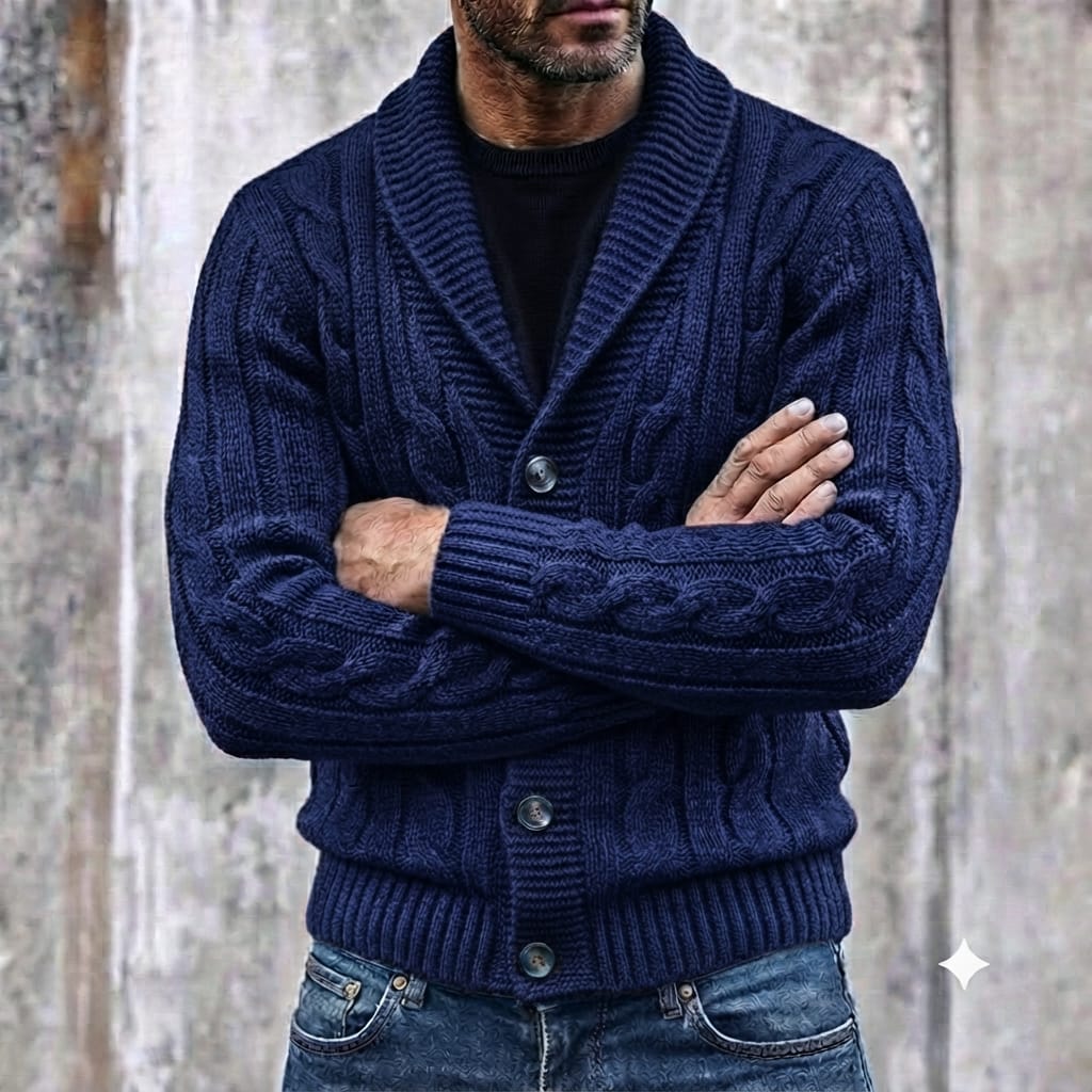 CARDIGAN TRENZA HOMBRE